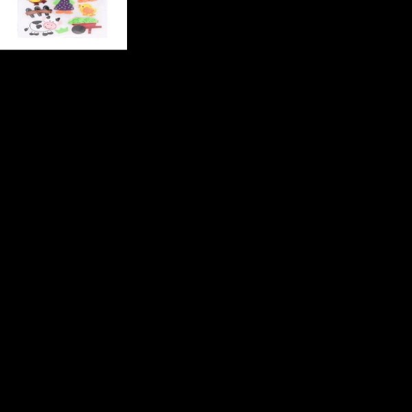 FOAMY STICKERS GRANJA SFG8782 BARRILITO BL C1 C20